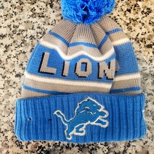 Youth knit Detroit Lions Hat